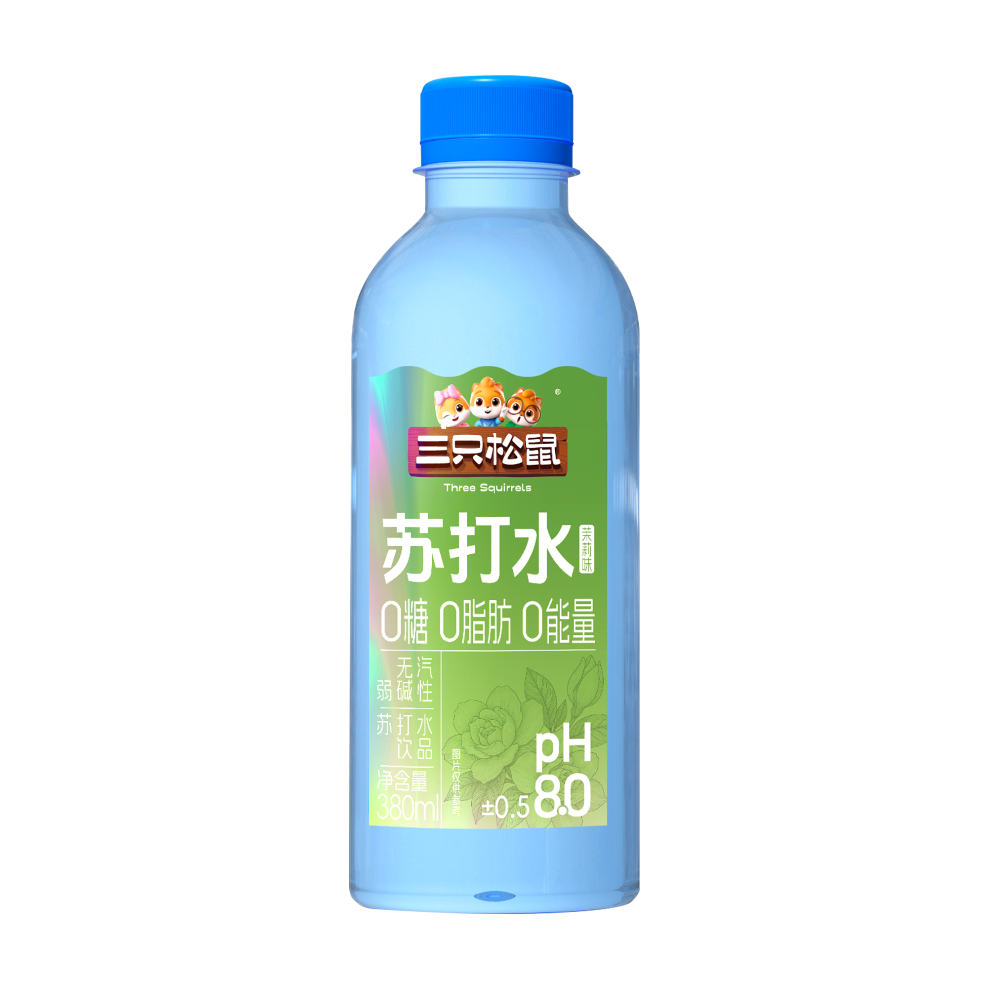 三只松鼠苏打水茉莉花味380ml