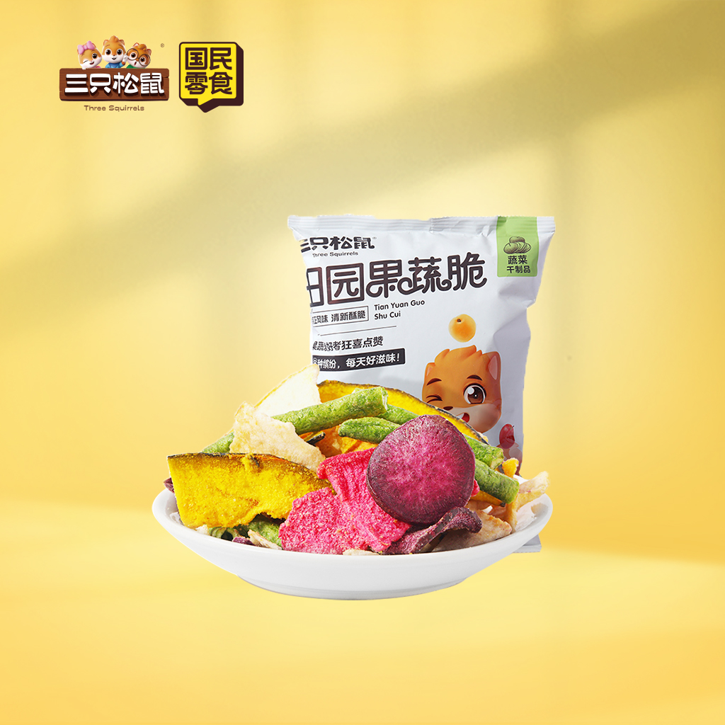 田园果蔬脆100g