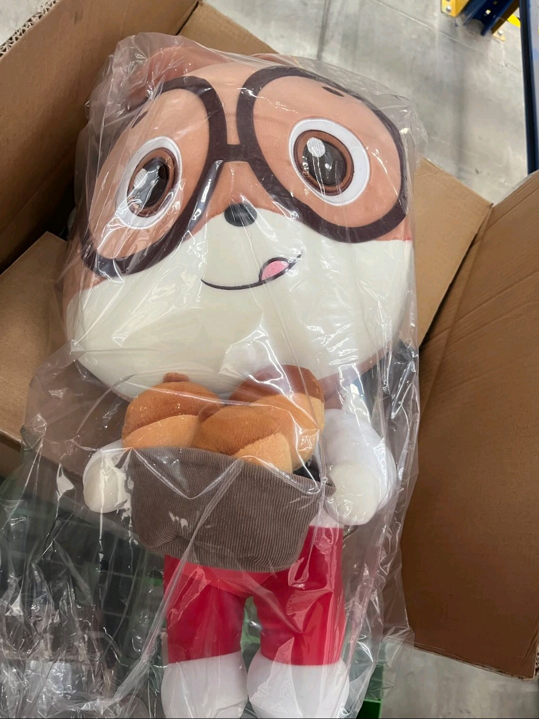 毛绒玩偶吃货公仔小酷