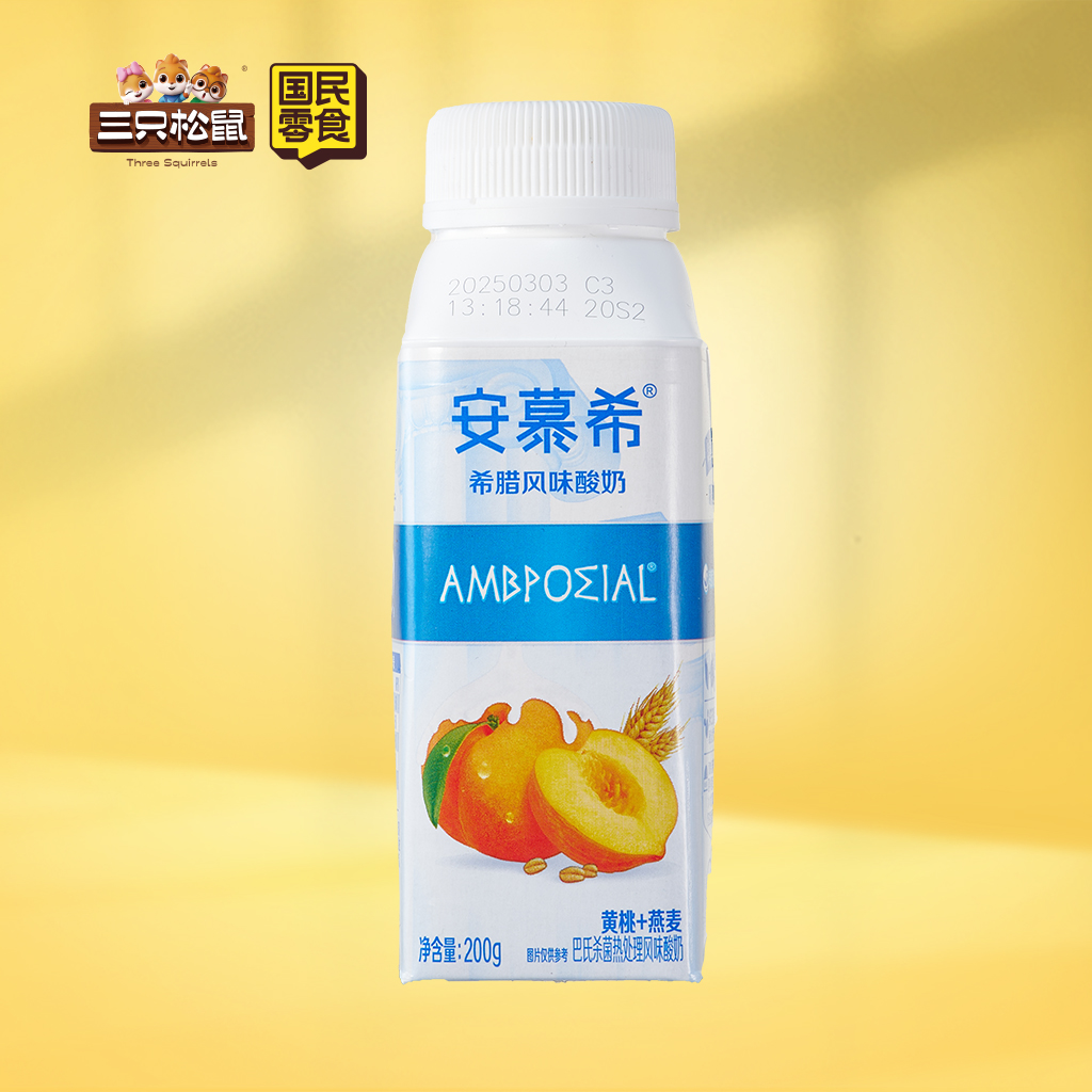 安慕希酸奶黄桃燕麦味200g
