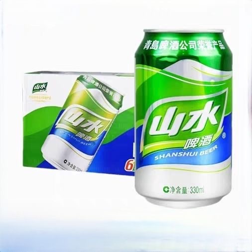 青岛山水啤酒330ml