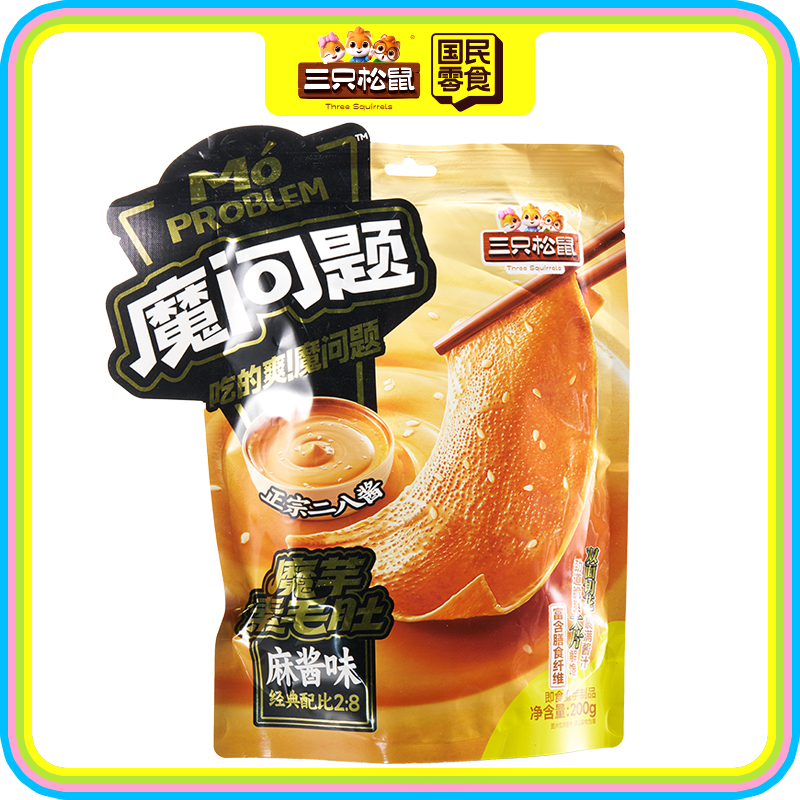 魔问题_魔芋脆爆肚/麻酱味/150g