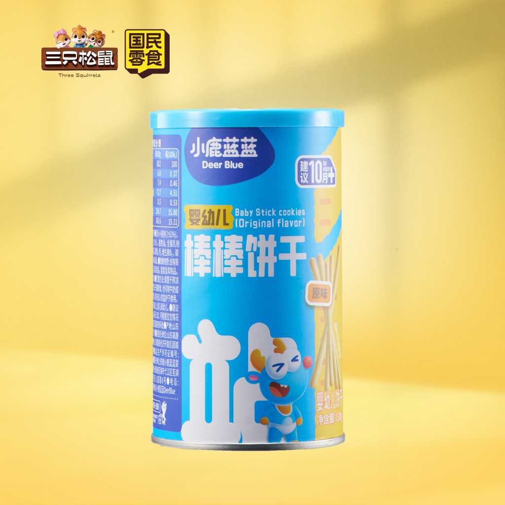 小鹿蓝蓝-棒棒饼干原味130g