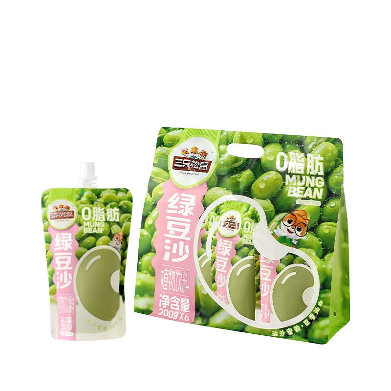 三只松鼠清爽绿豆沙200g