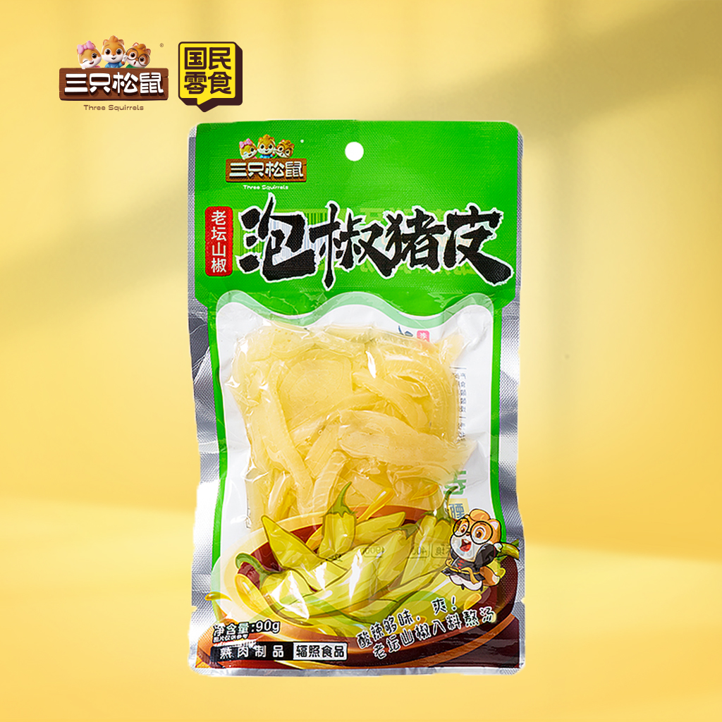 泡椒猪皮山椒味90g