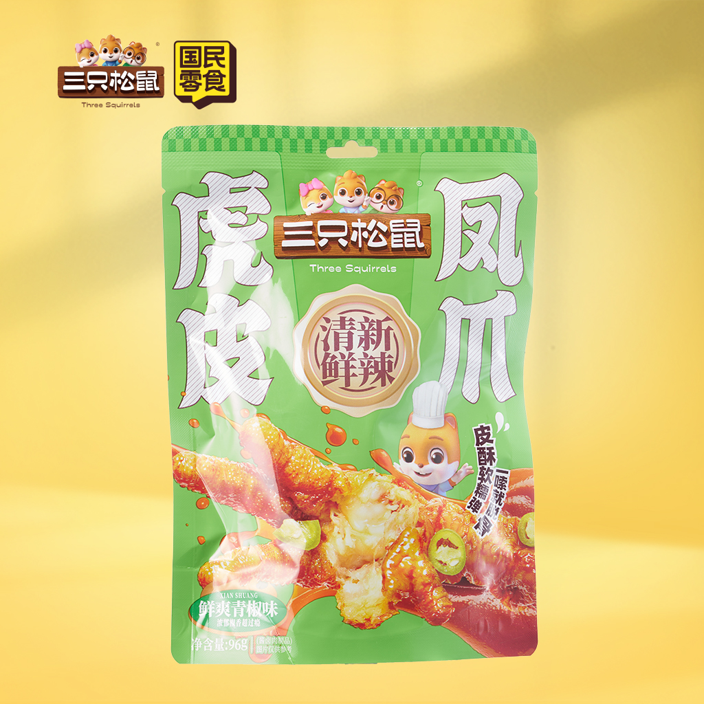 虎皮凤爪青椒味96g