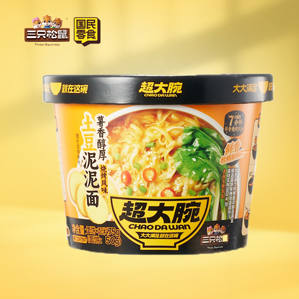 超大腕-土豆泥泥面烧烤味75g
