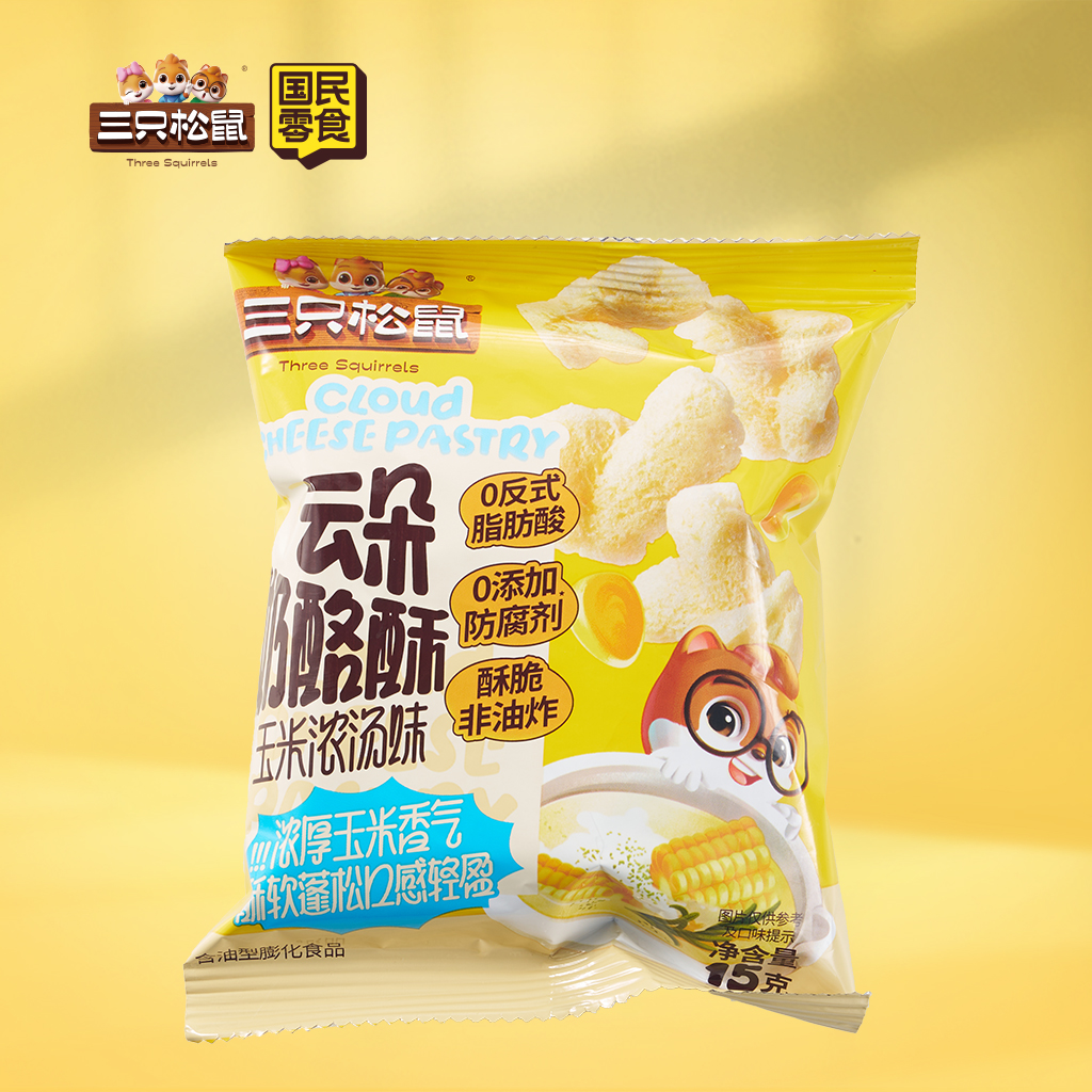 云朵奶酪酥玉米浓汤味15g