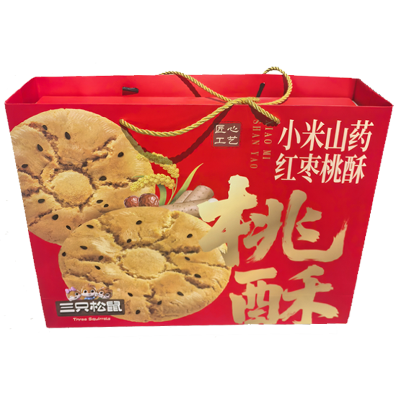 小米山药红枣桃酥/880g