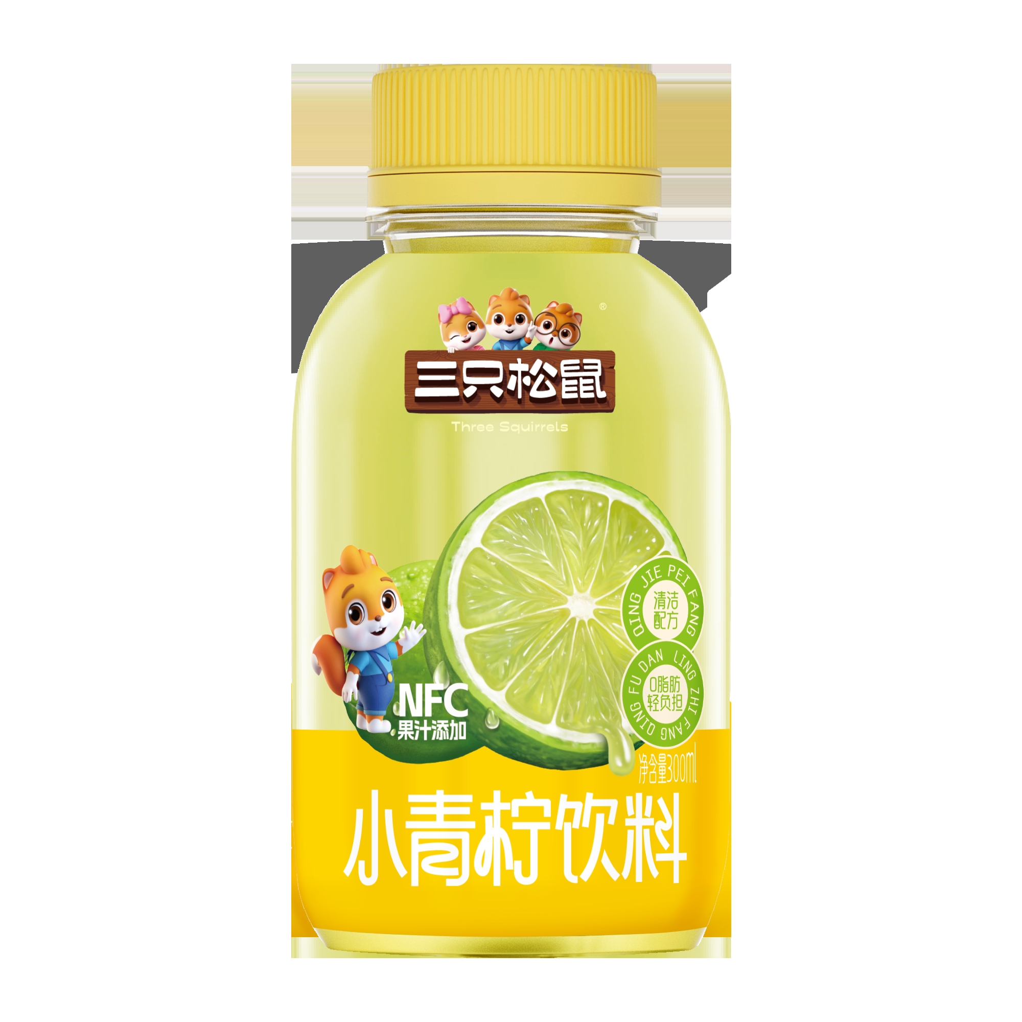 三只松鼠小青柠汁300ml