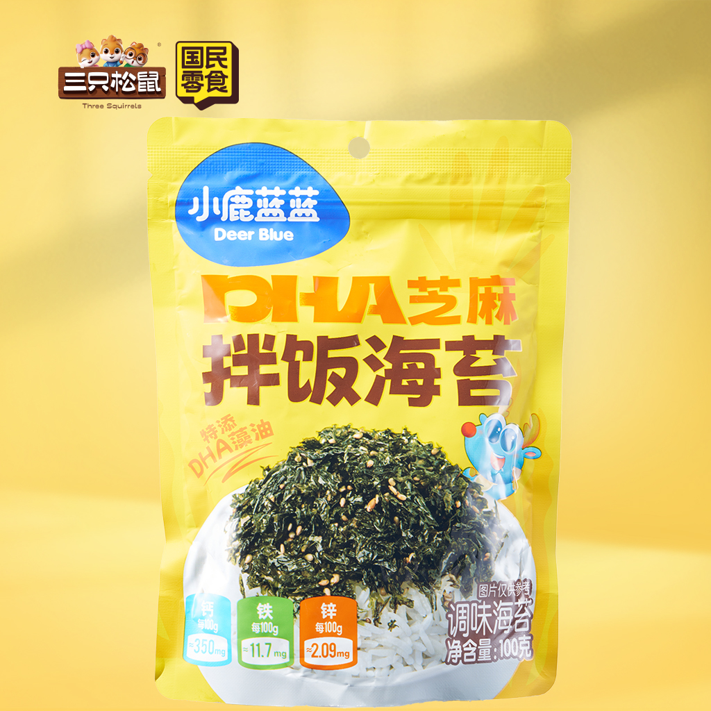 小鹿蓝蓝-DHA芝麻拌饭海苔100g