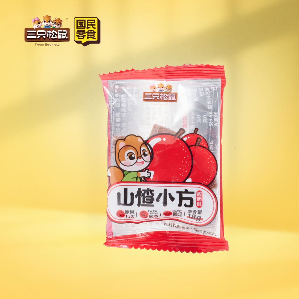 山楂小方酸奶味18g
