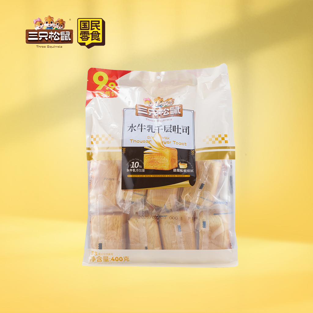 水牛乳千层吐司400g