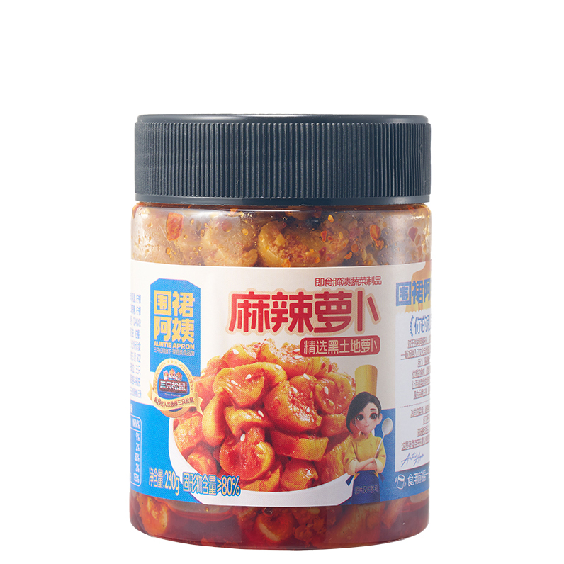 麻辣萝卜丁230g