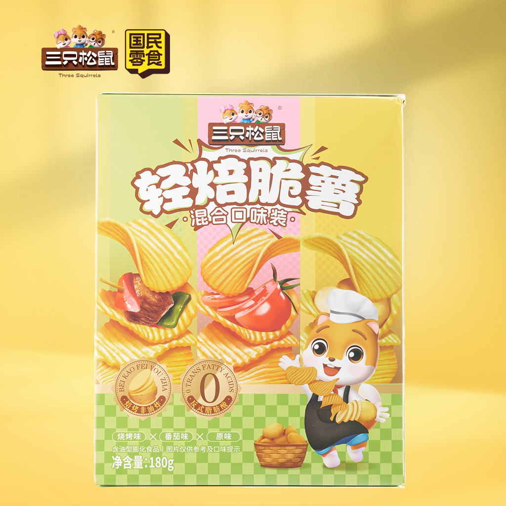 轻焙脆薯混合口味180g