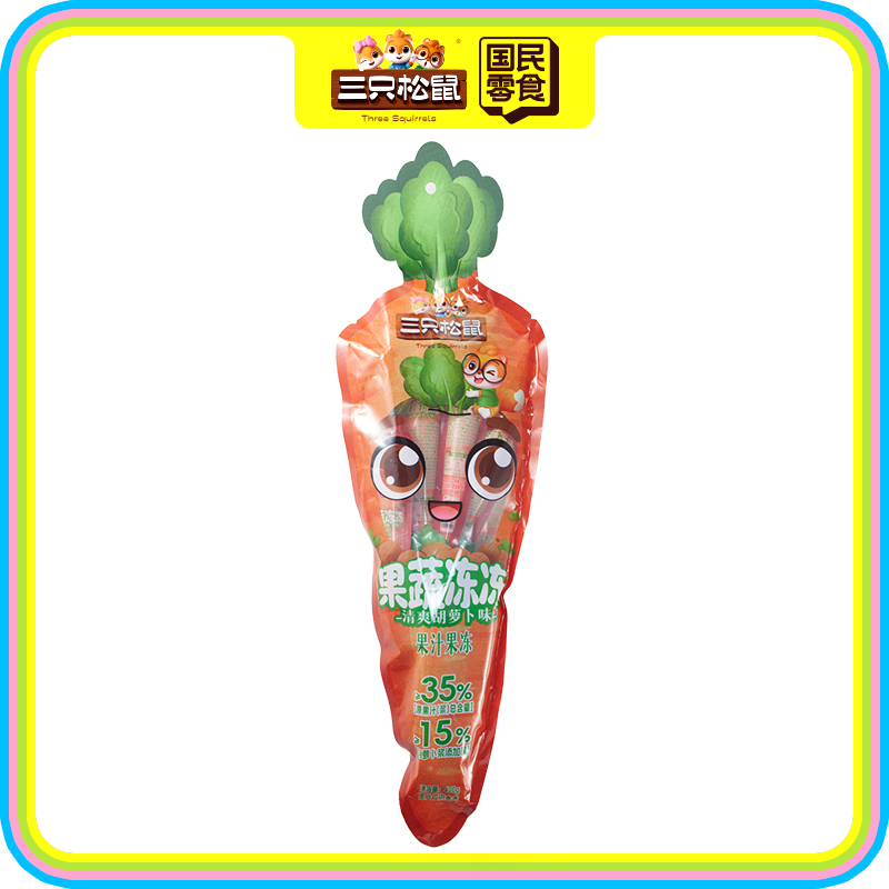 果冻布丁_果蔬冻冻/胡萝卜风味/400g