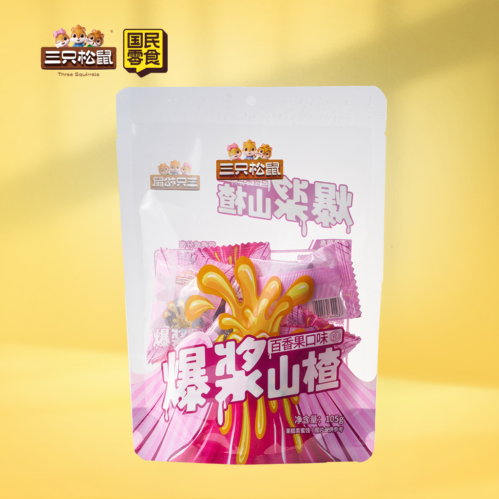 爆浆山楂百香果味105g