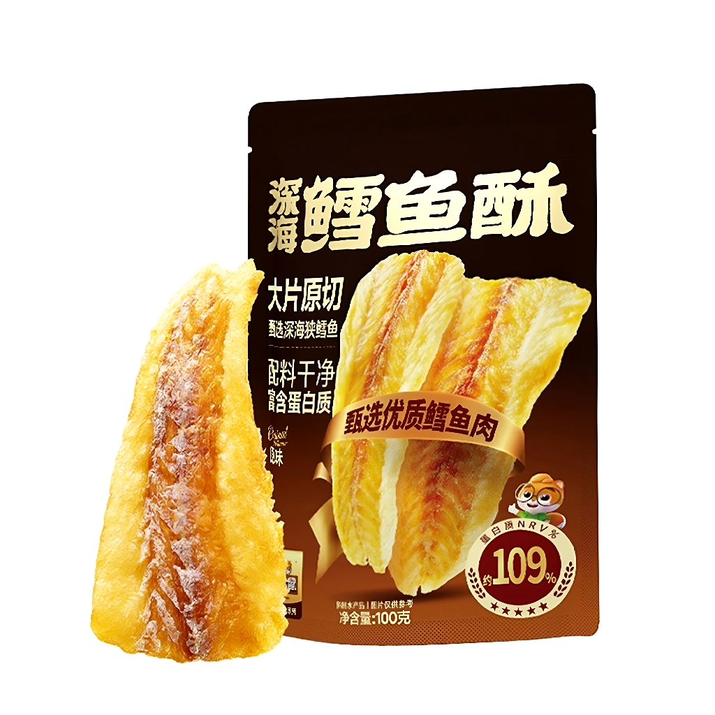 原切鳕鱼酥100g